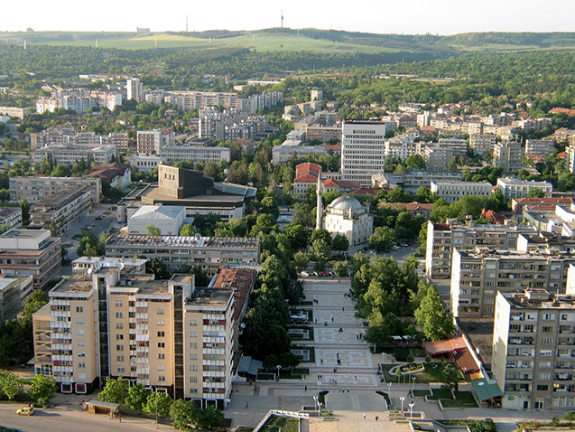 Razgrad from above